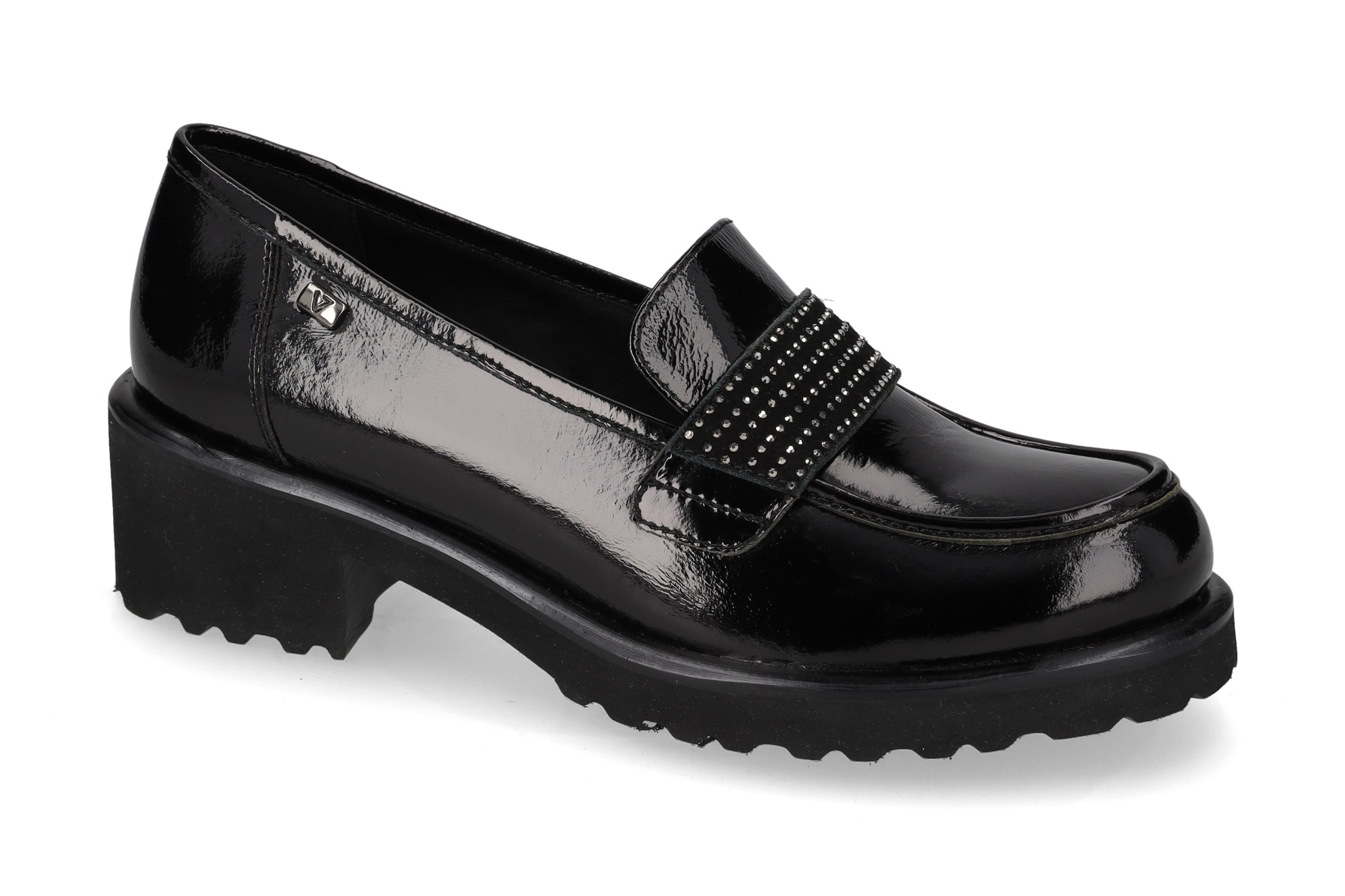 Mocassino Vernice Nero 29102