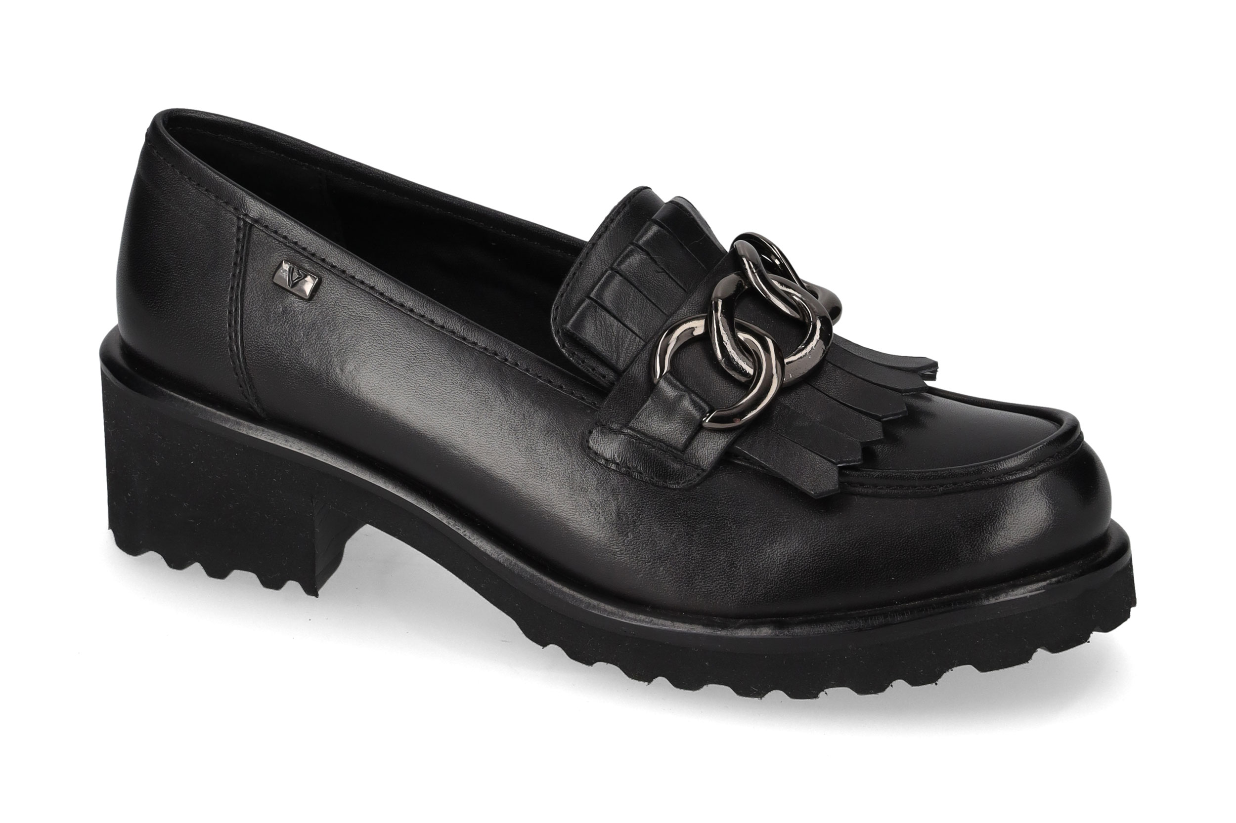 Mocassino Vitello Nero 29103