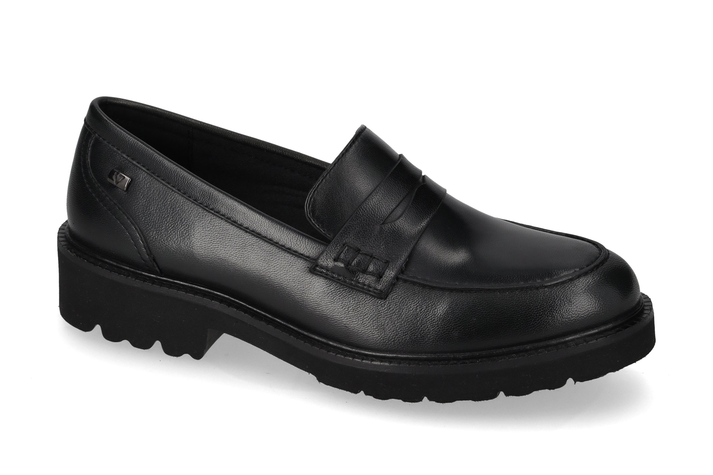 Mocassino Vitello Nero 29130