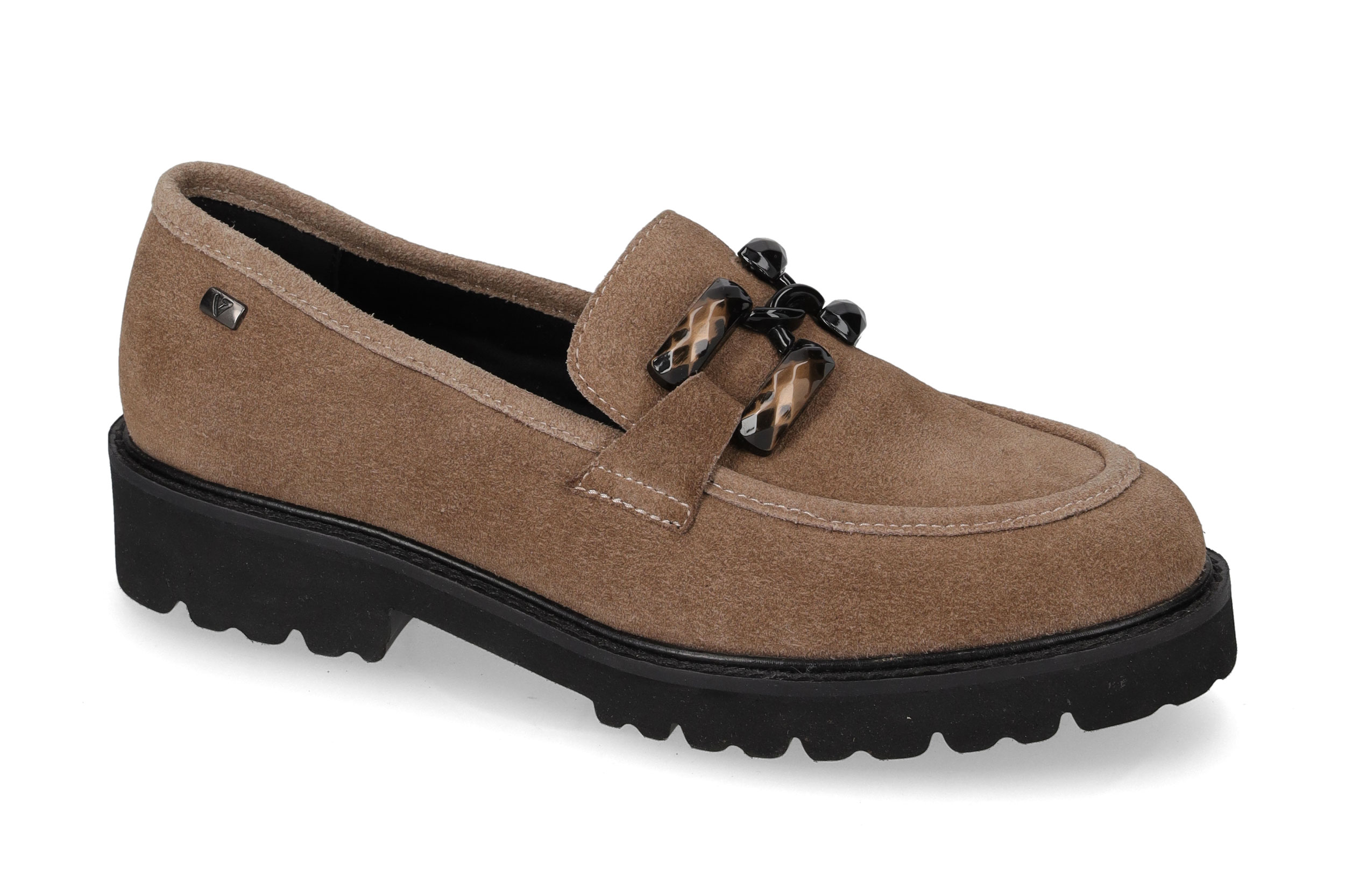 Mocassino Suede Taupe 29133