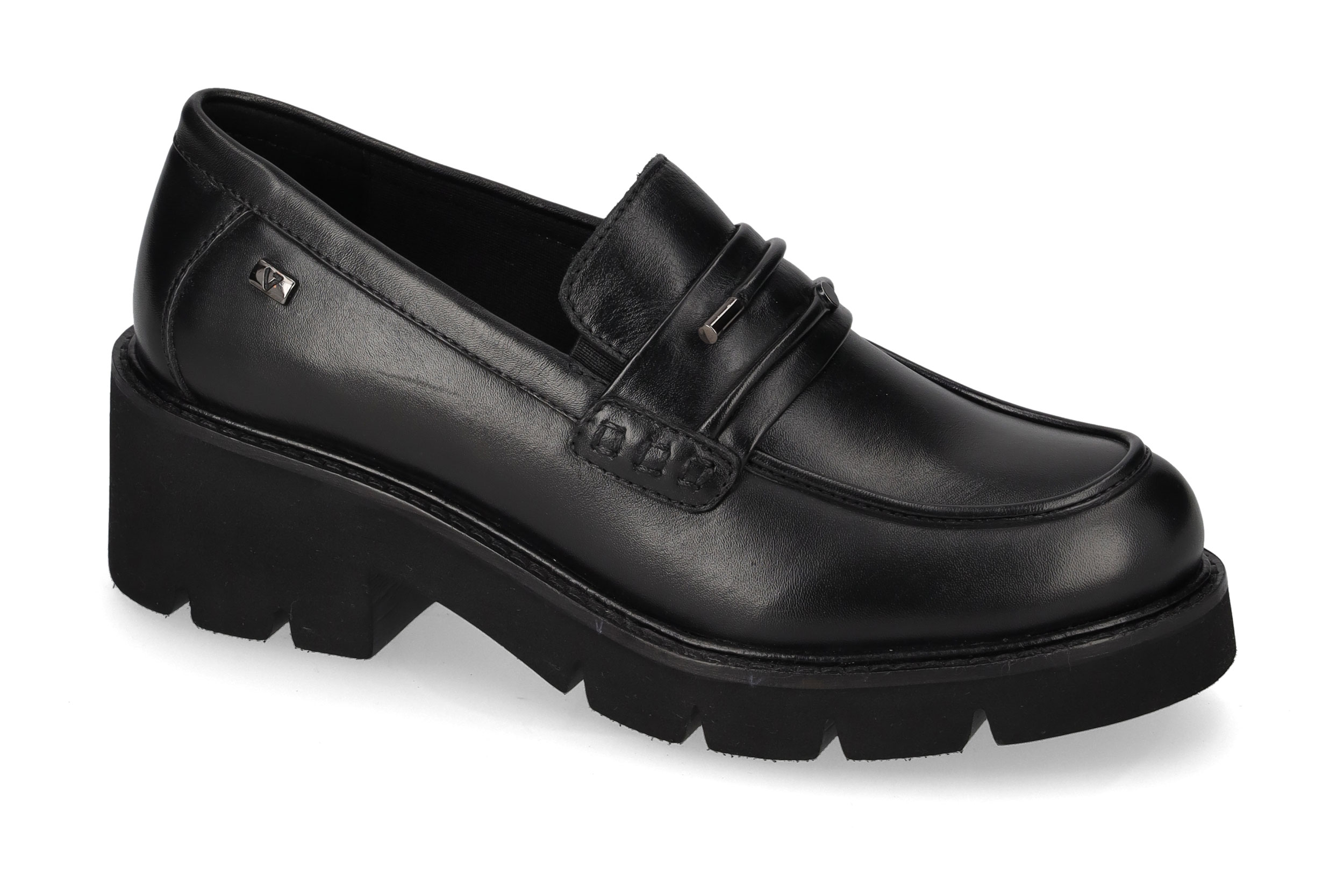 Mocassino Vitello Nero 29140