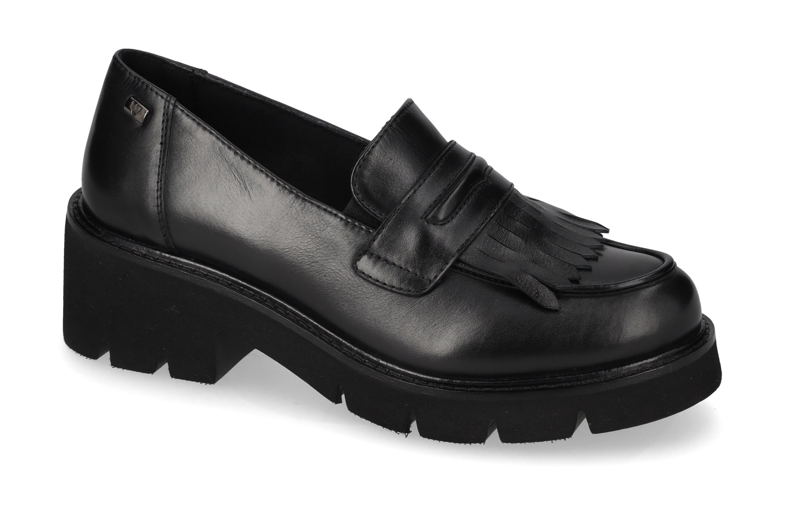 Calfskin loafer black 29141