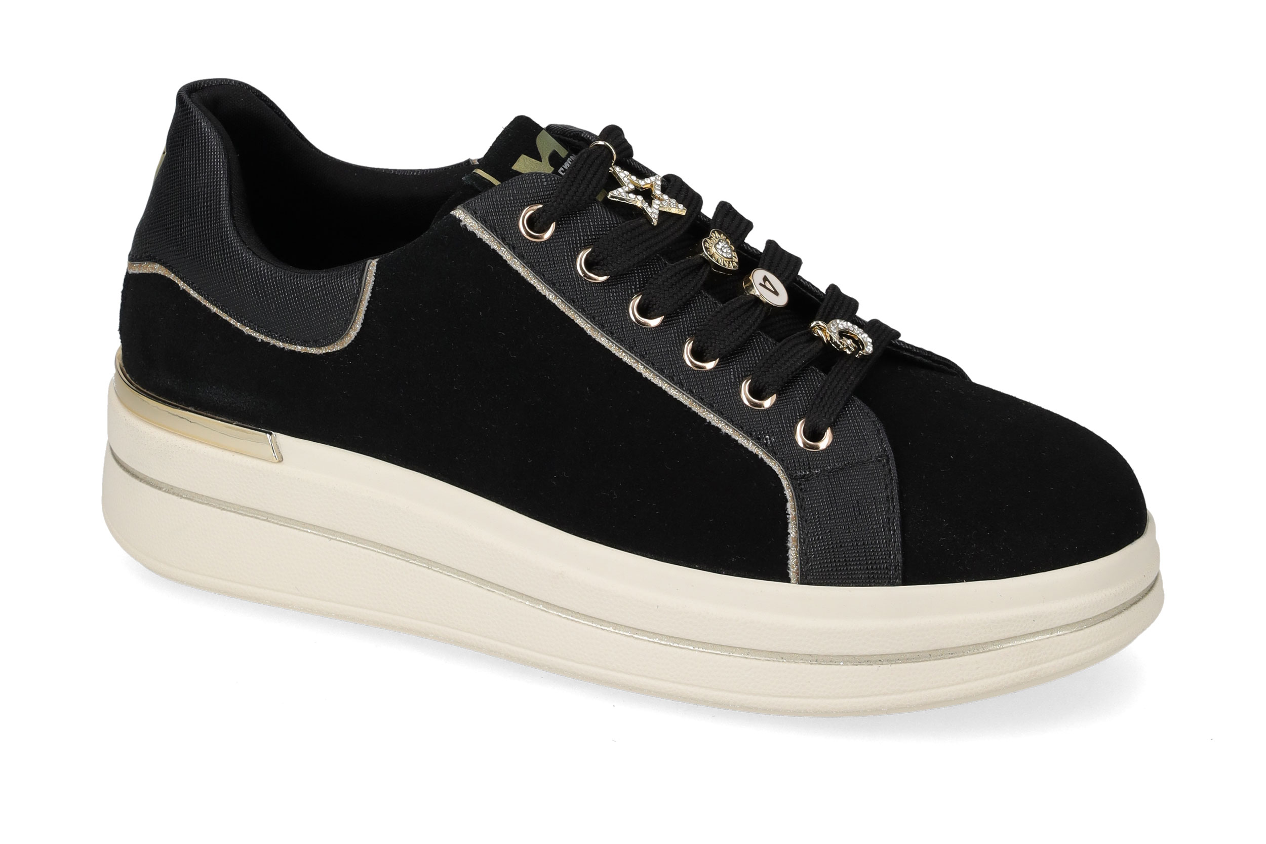 Sneaker Suede Nero 35480