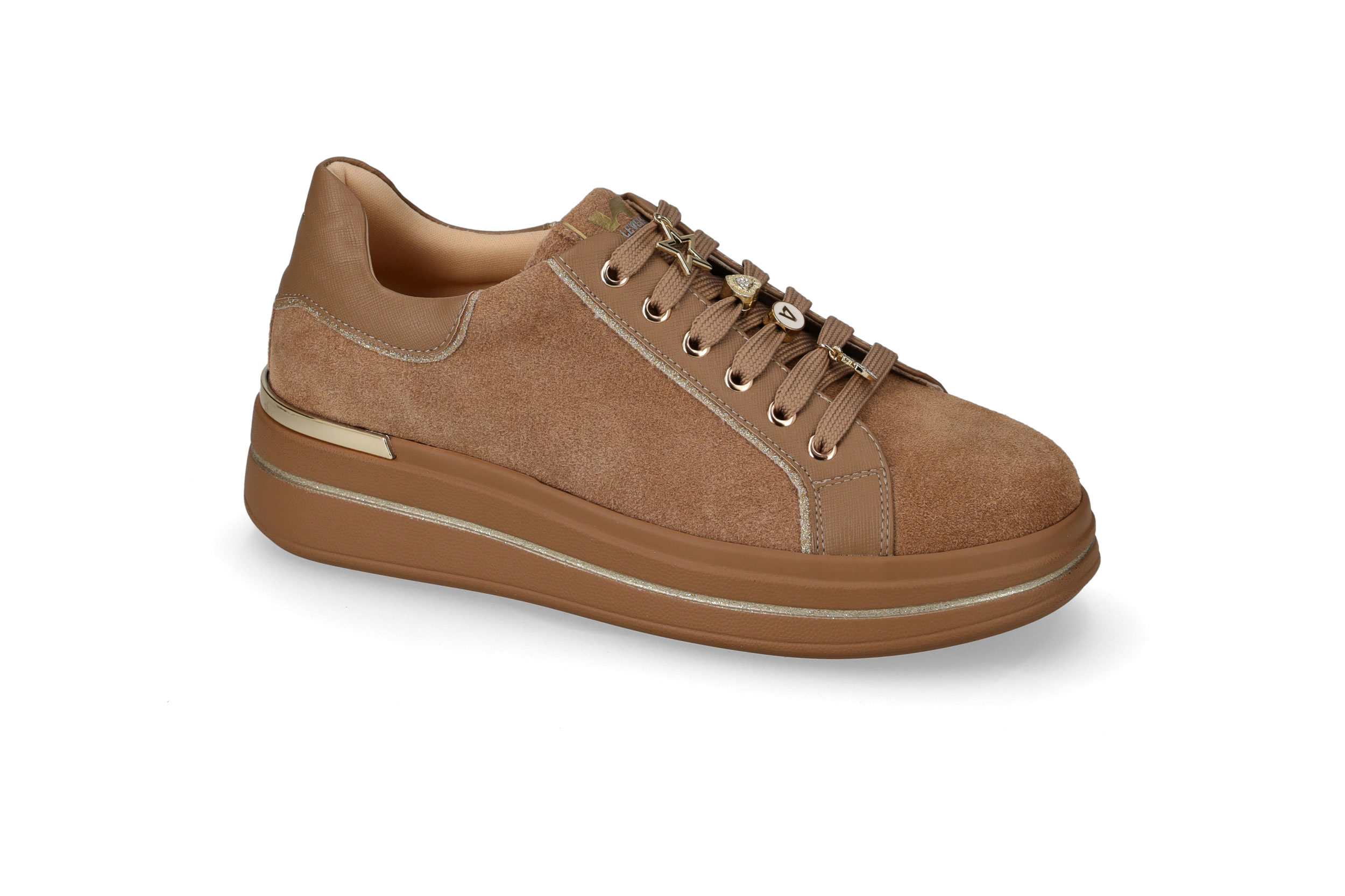 Sneaker Suede Taupe 35480