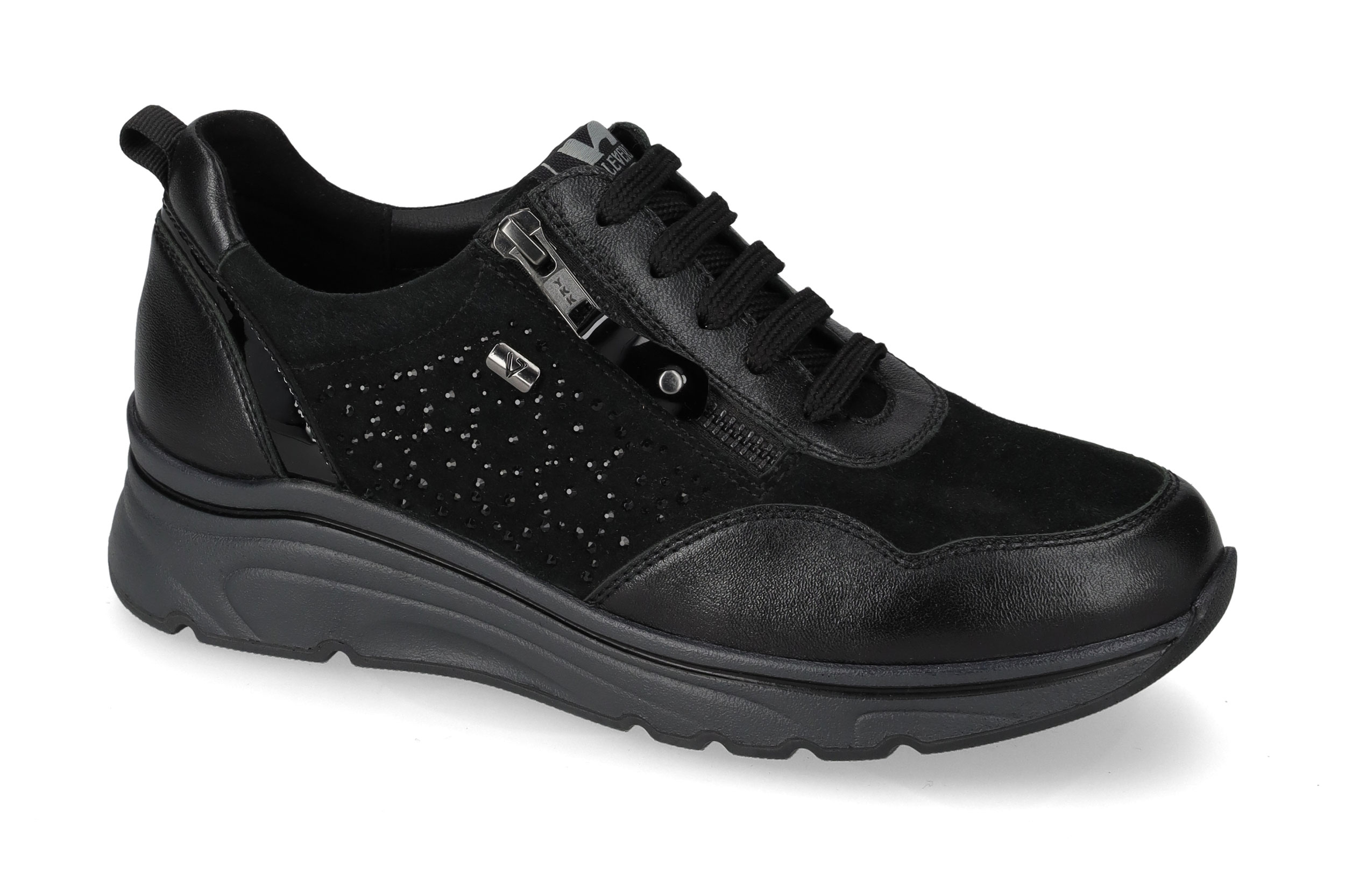 Sneaker Suede Nero 36069