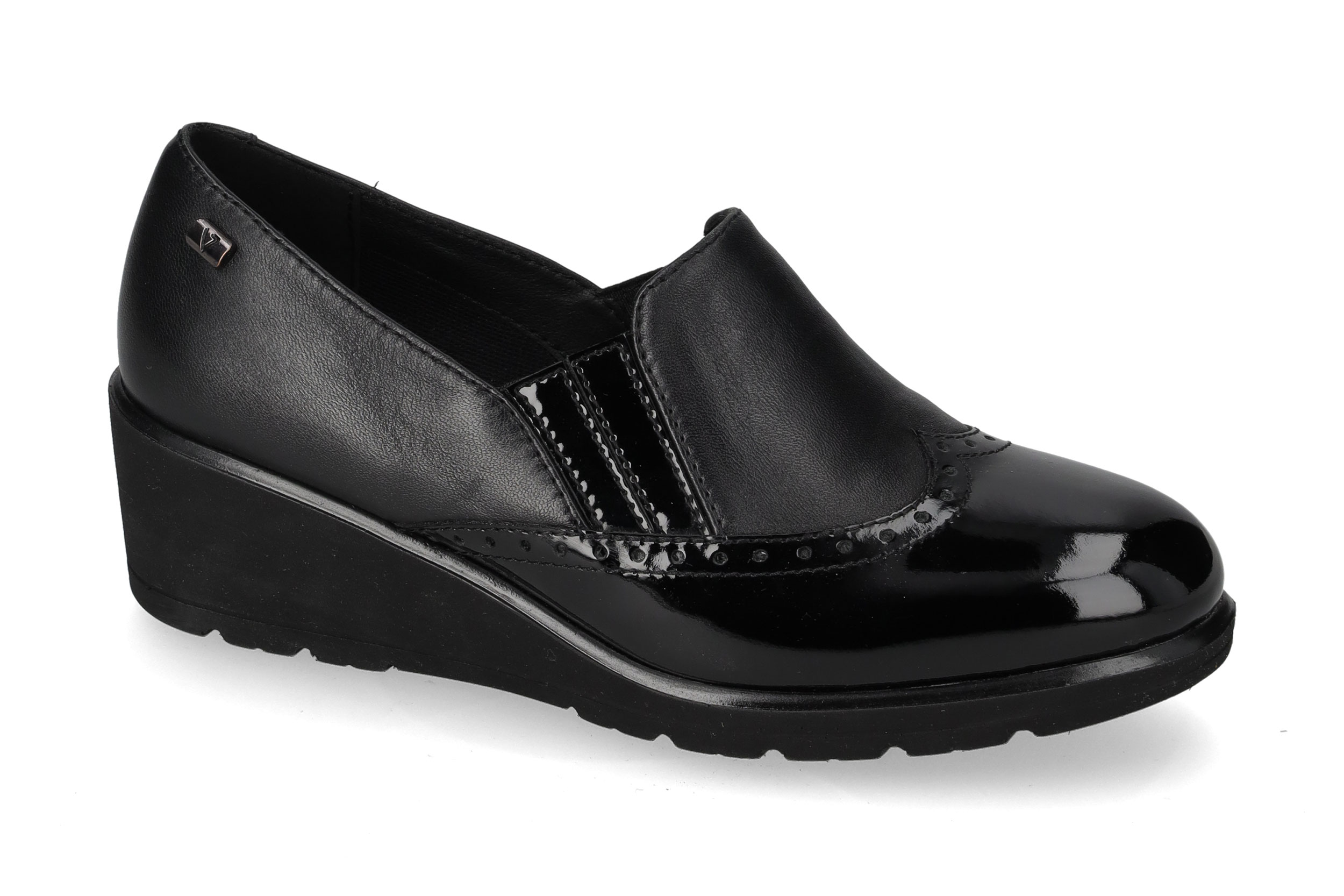 Mocassino Vitello Nero 36344