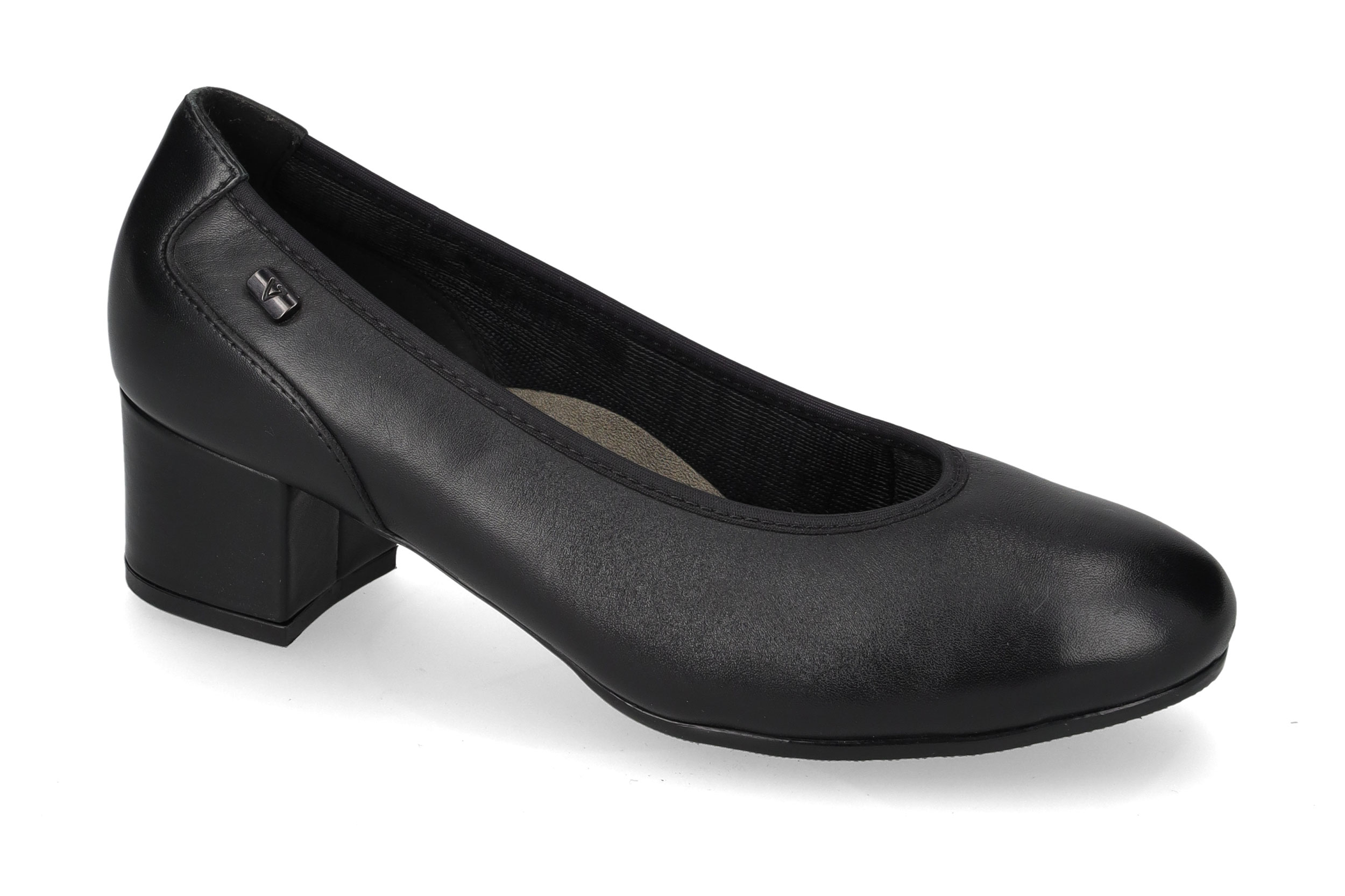 Decolleté Vitello Nero 36372