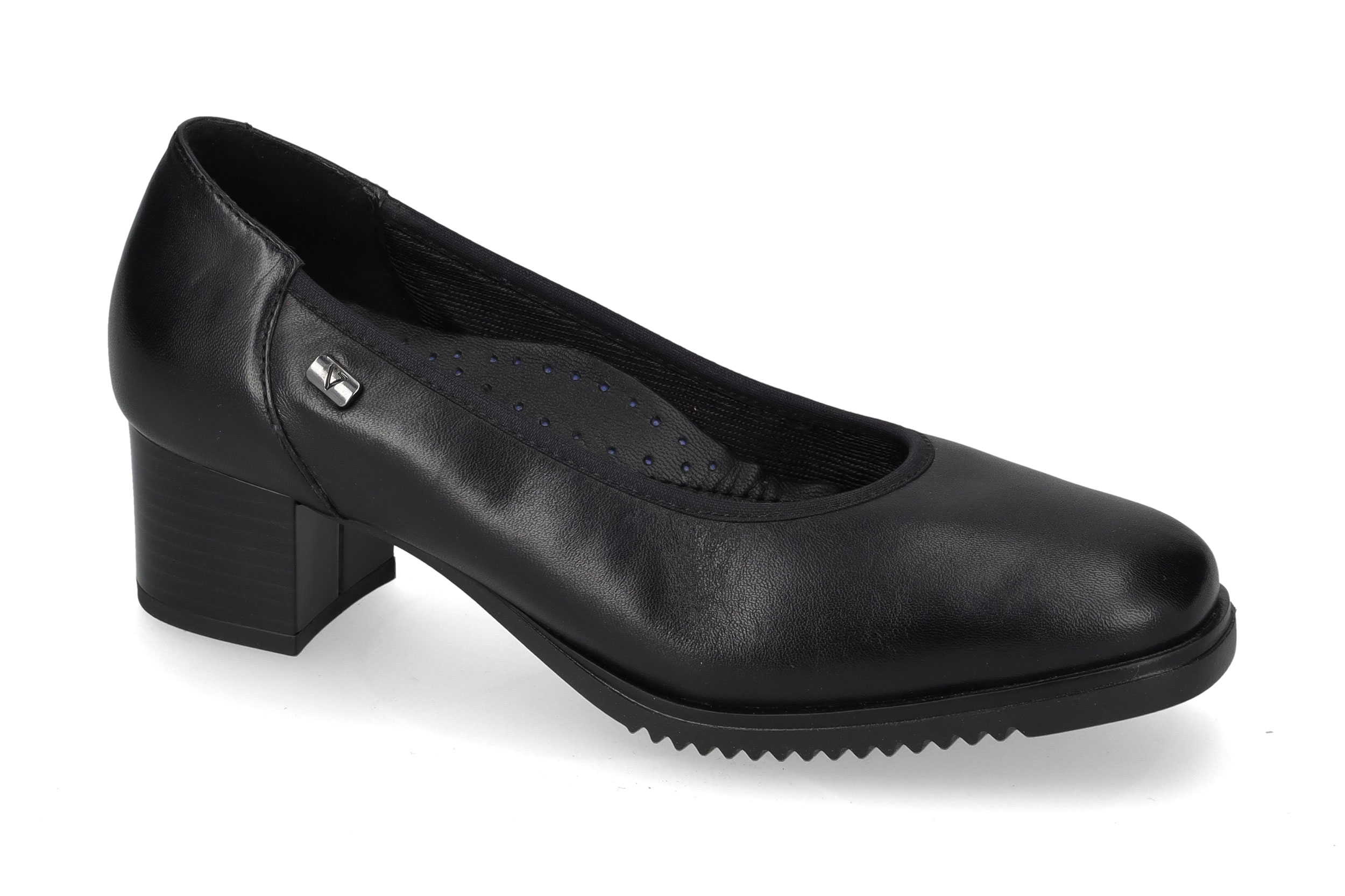 Decolleté Vitello Nero 36378