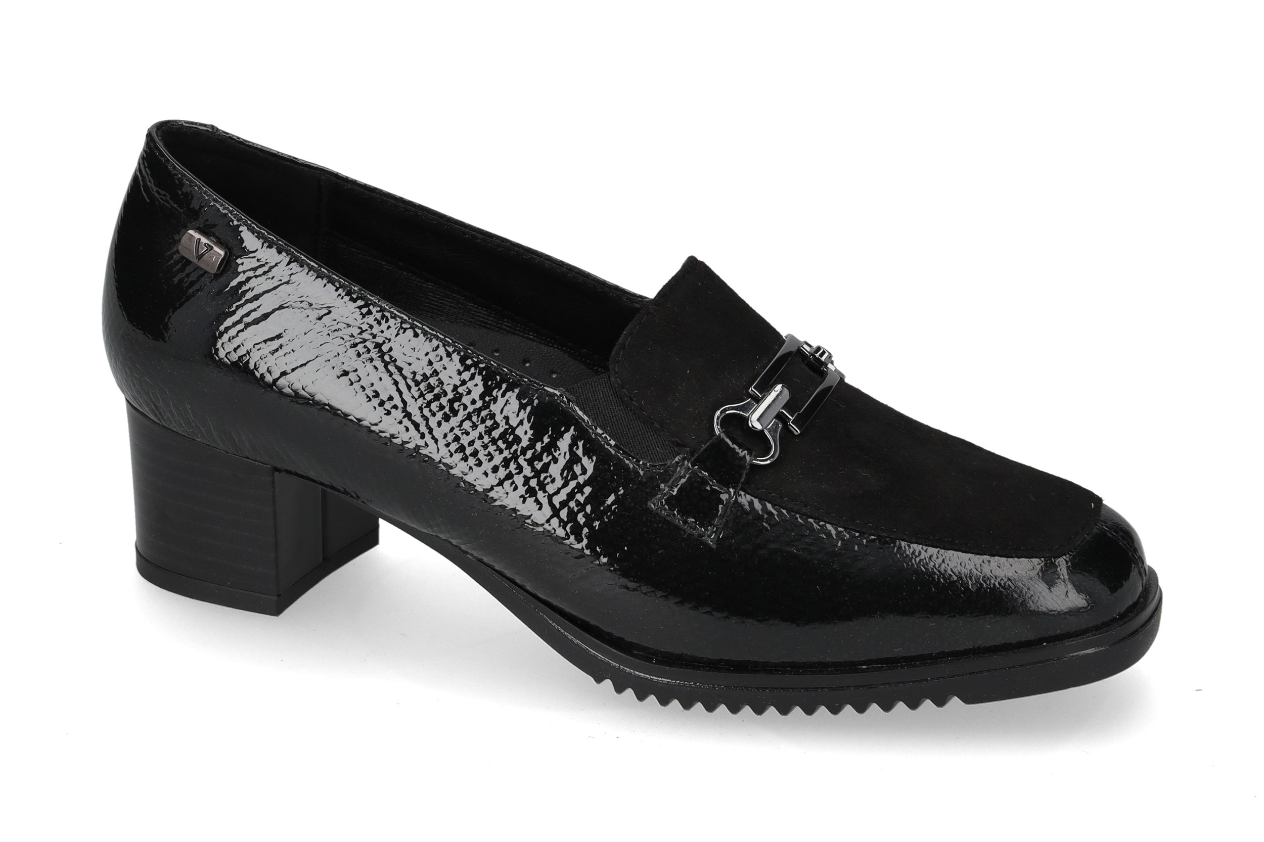 Decolleté Vernice Nero 36379B