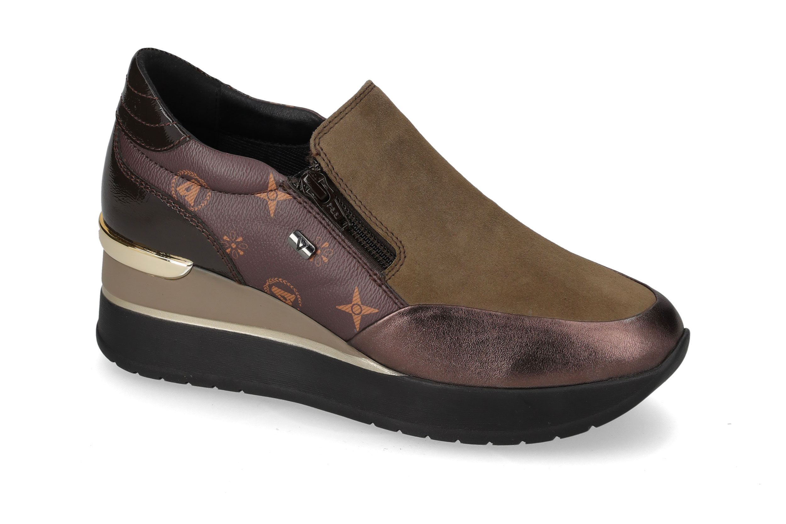 Sneker Suede Visone 36425L