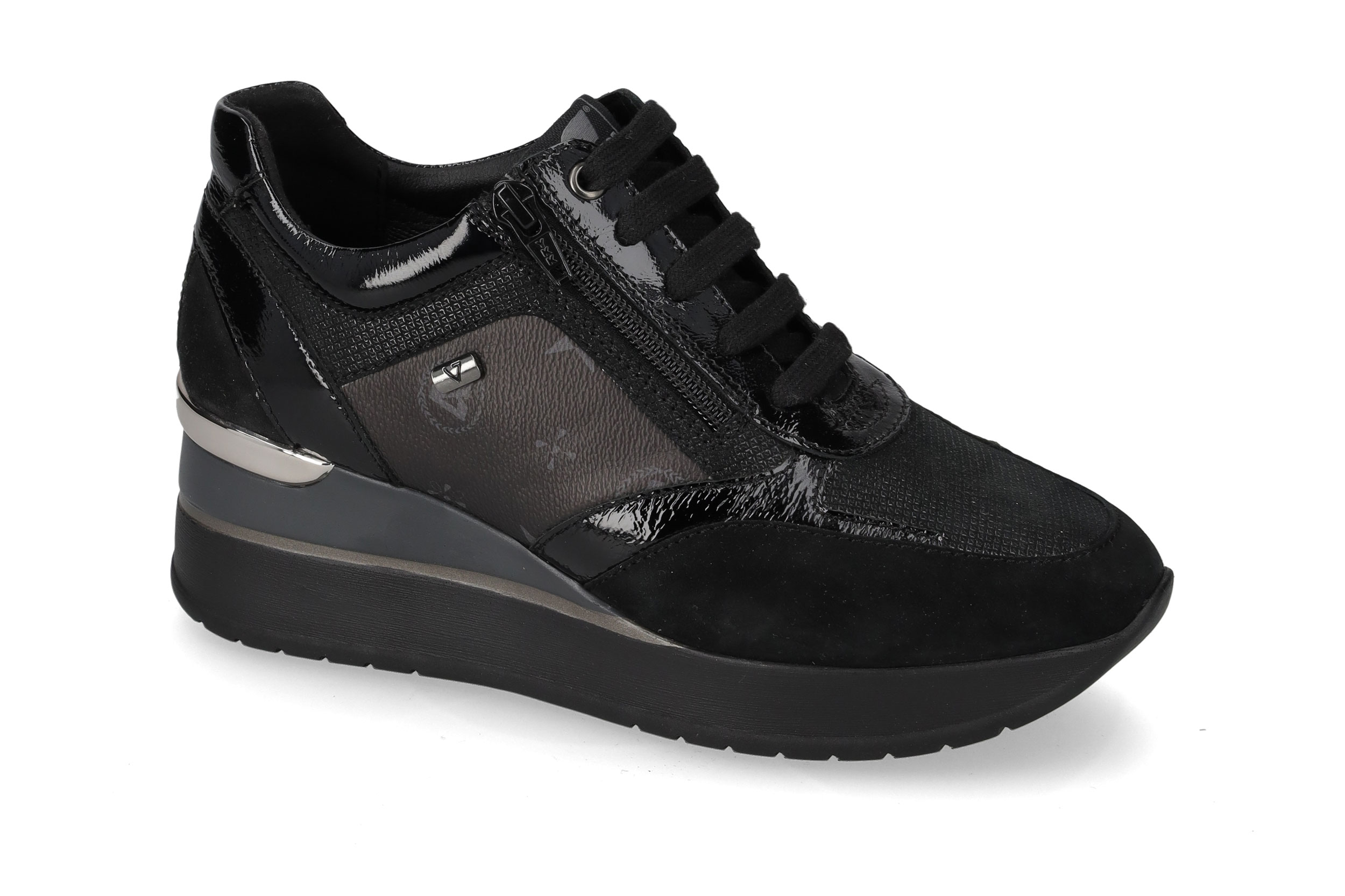 Sneaker Suede Nero 36426L