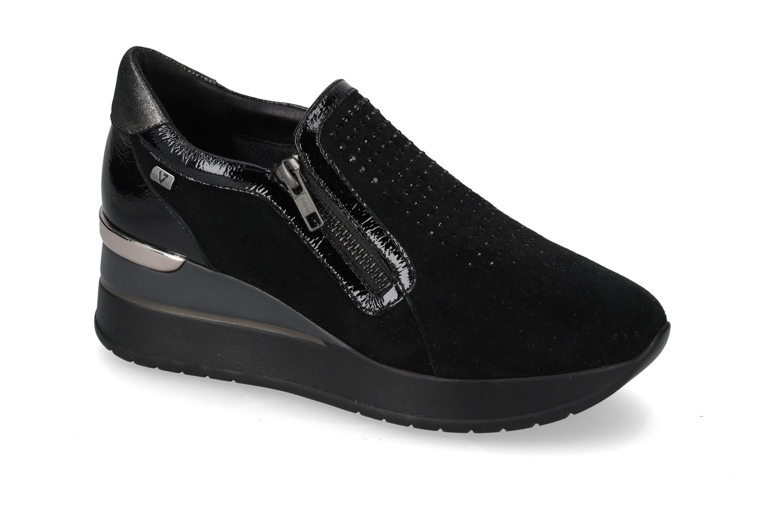 Sneaker Suede Nero 36427