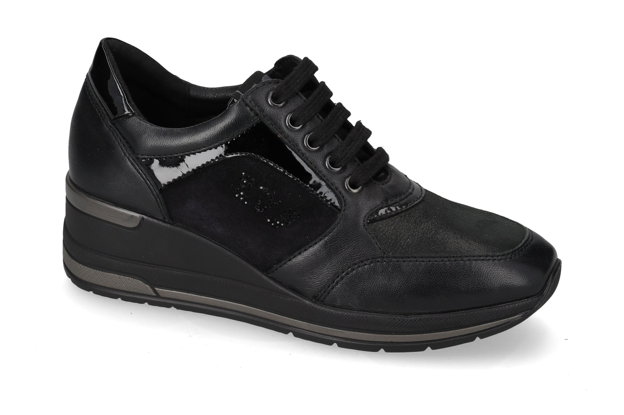 Sneaker Suede Nero 36463