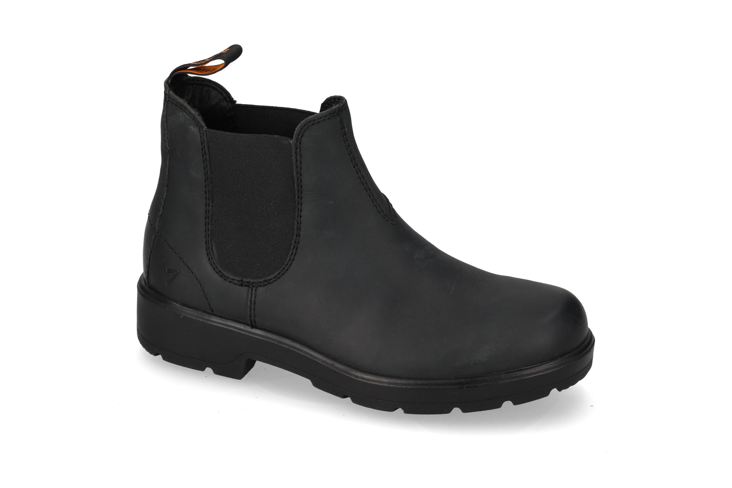 Black Oiled Ankle Boot 36600A