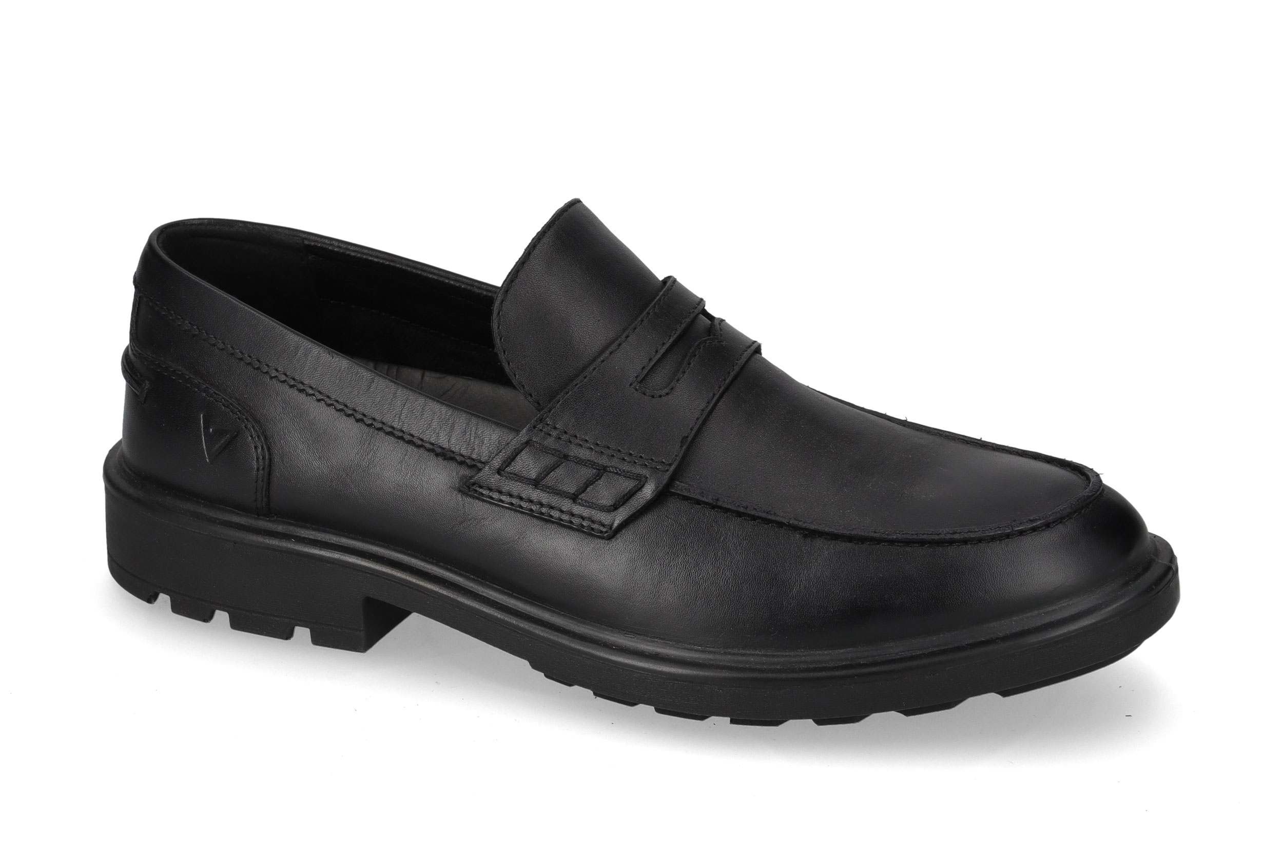 Mocassino Vitello Nero 36860