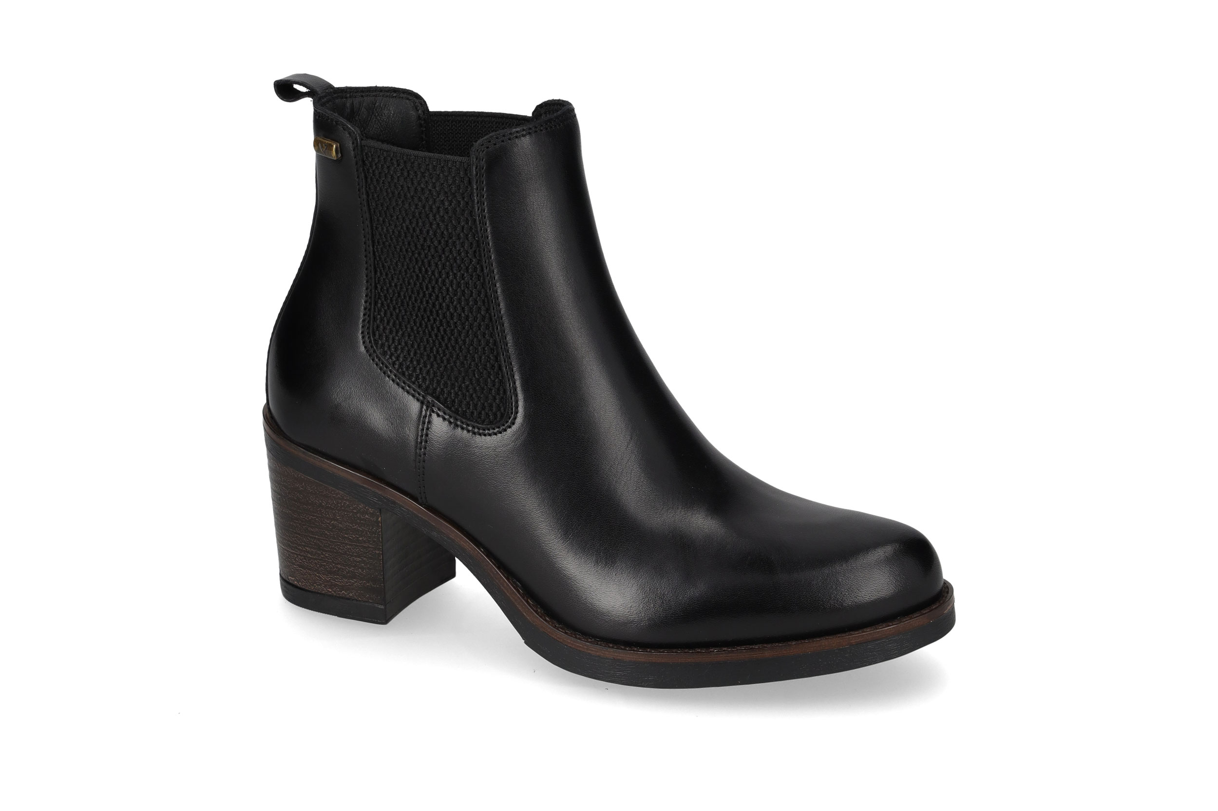 Stivale Vitello Nero 47535