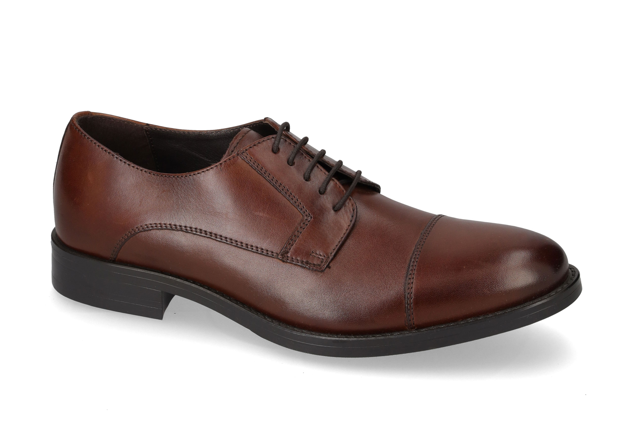 Brown calf leather shoe 47871