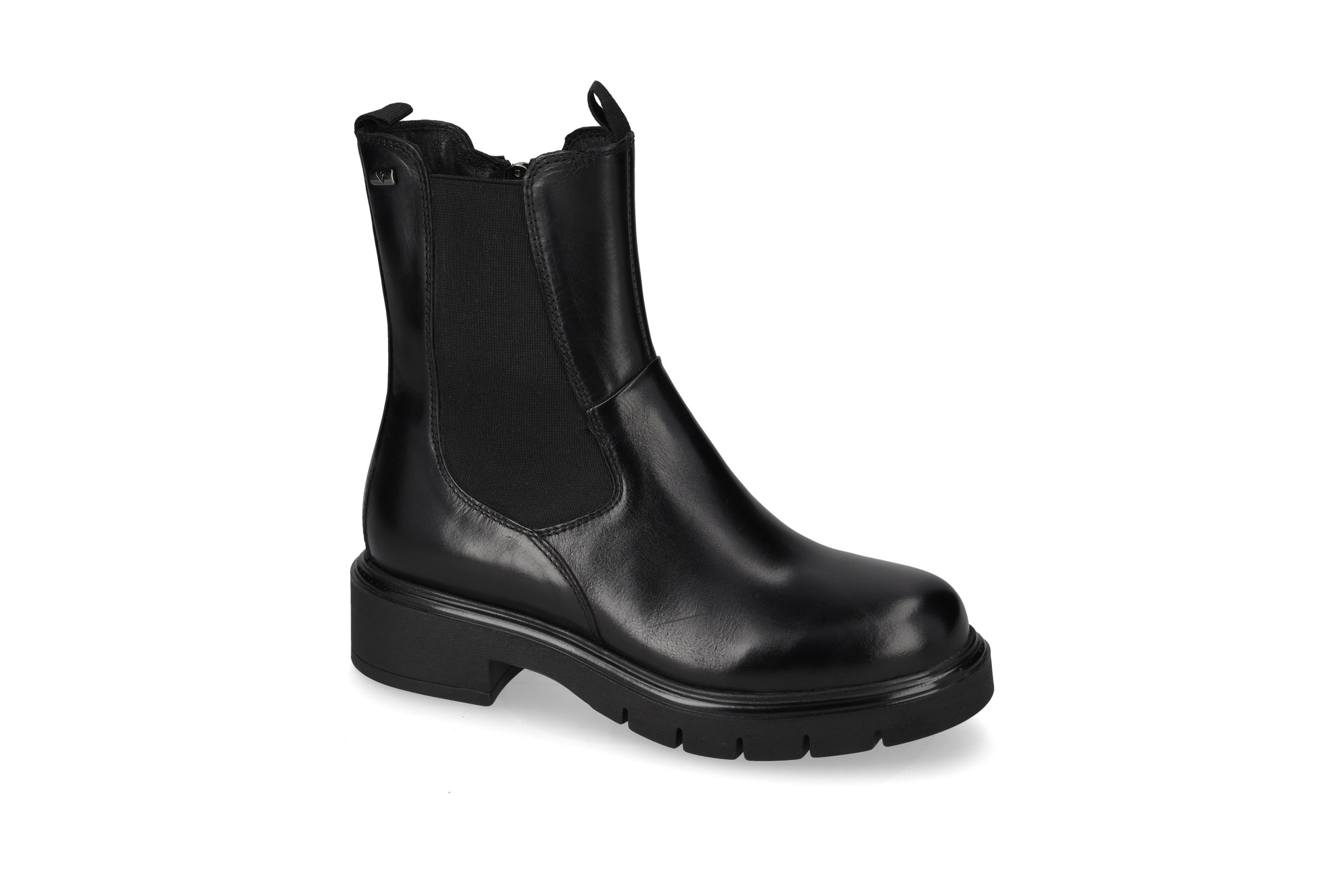 Black Nappa Ankle Boot V49600-1