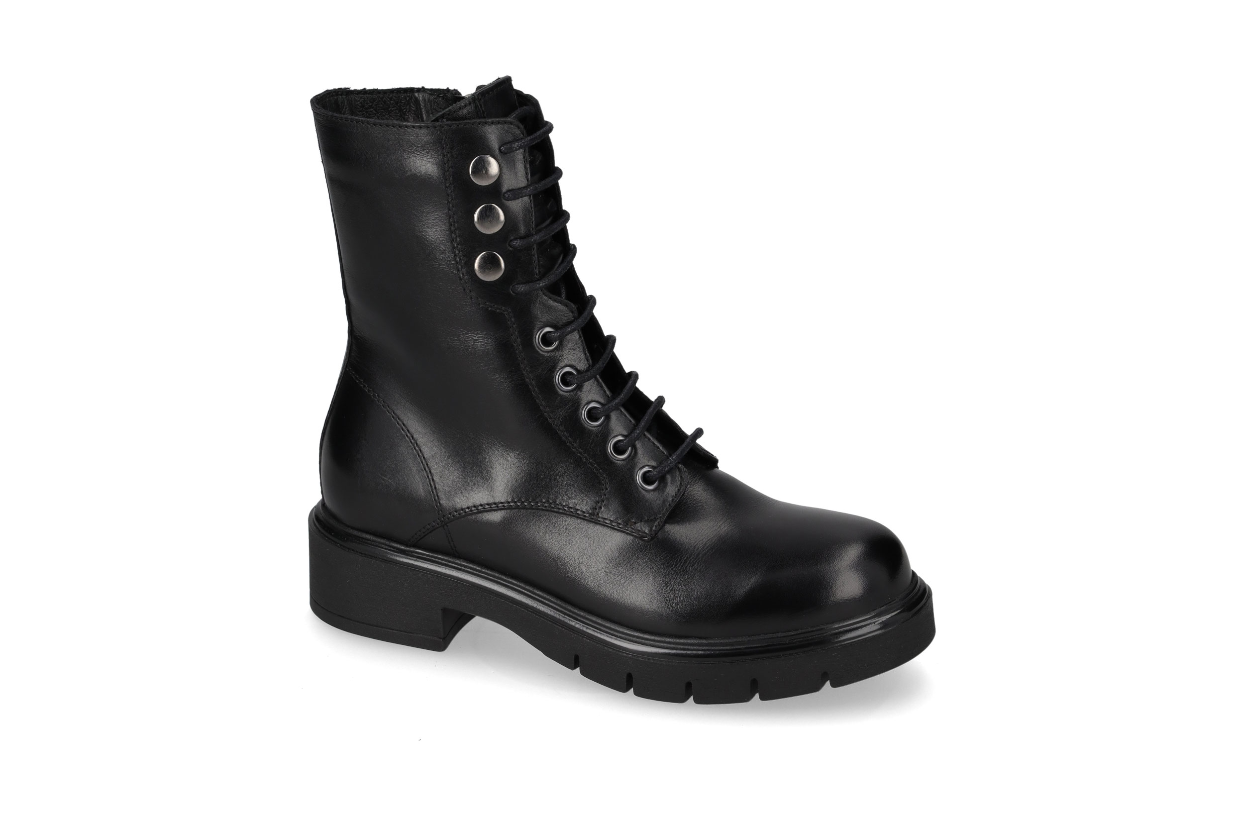 Black Nappa Ankle Boot V49602