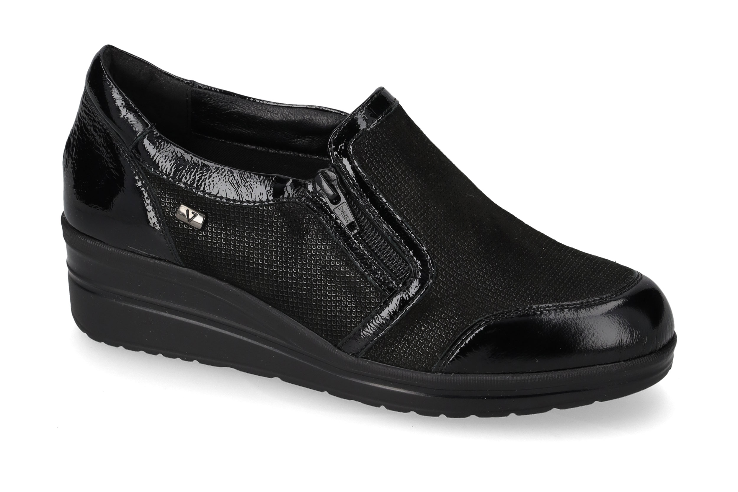 Sneaker Suede Nero VD207F