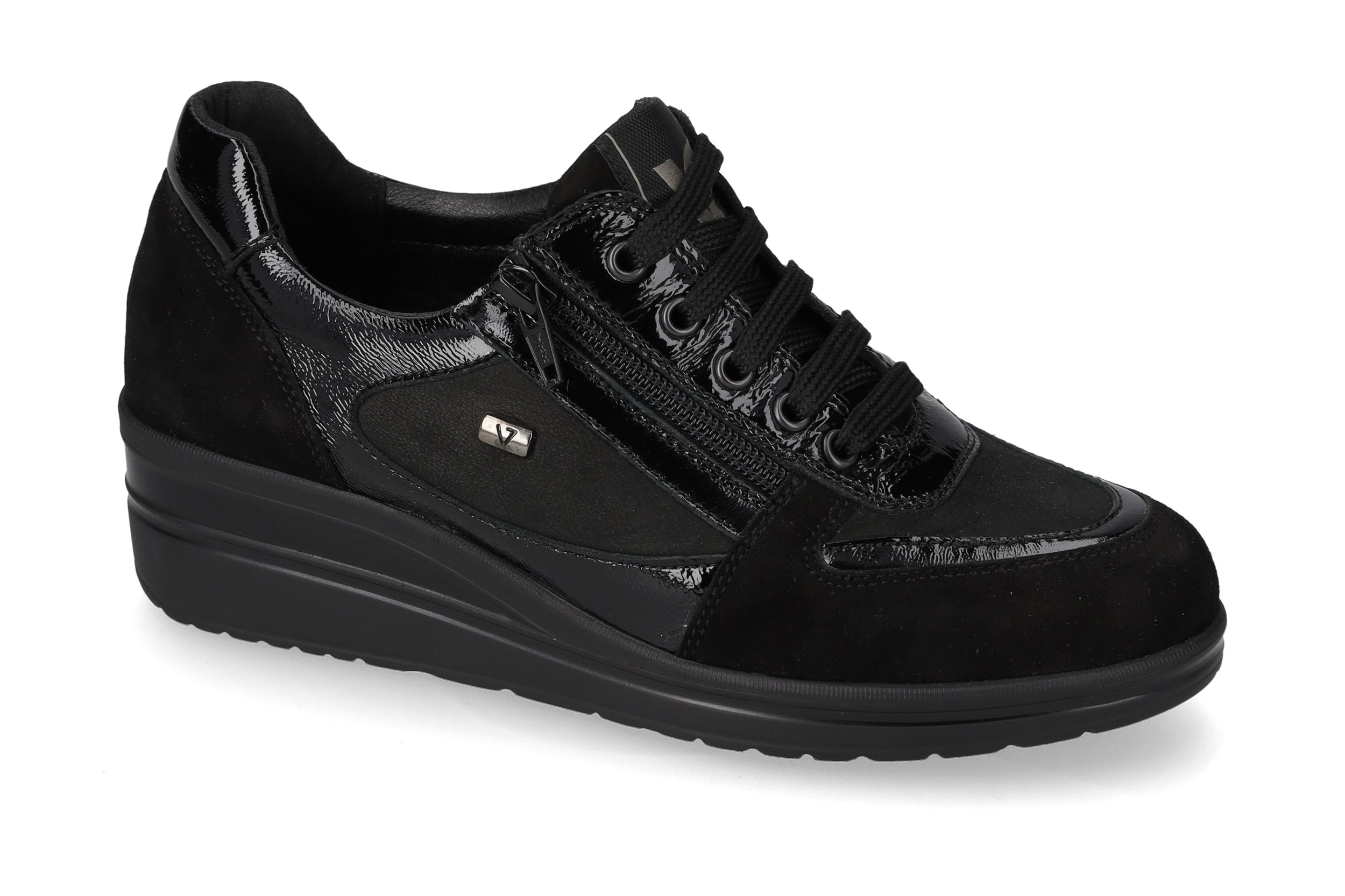 Sneaker Suede Nero VD211F