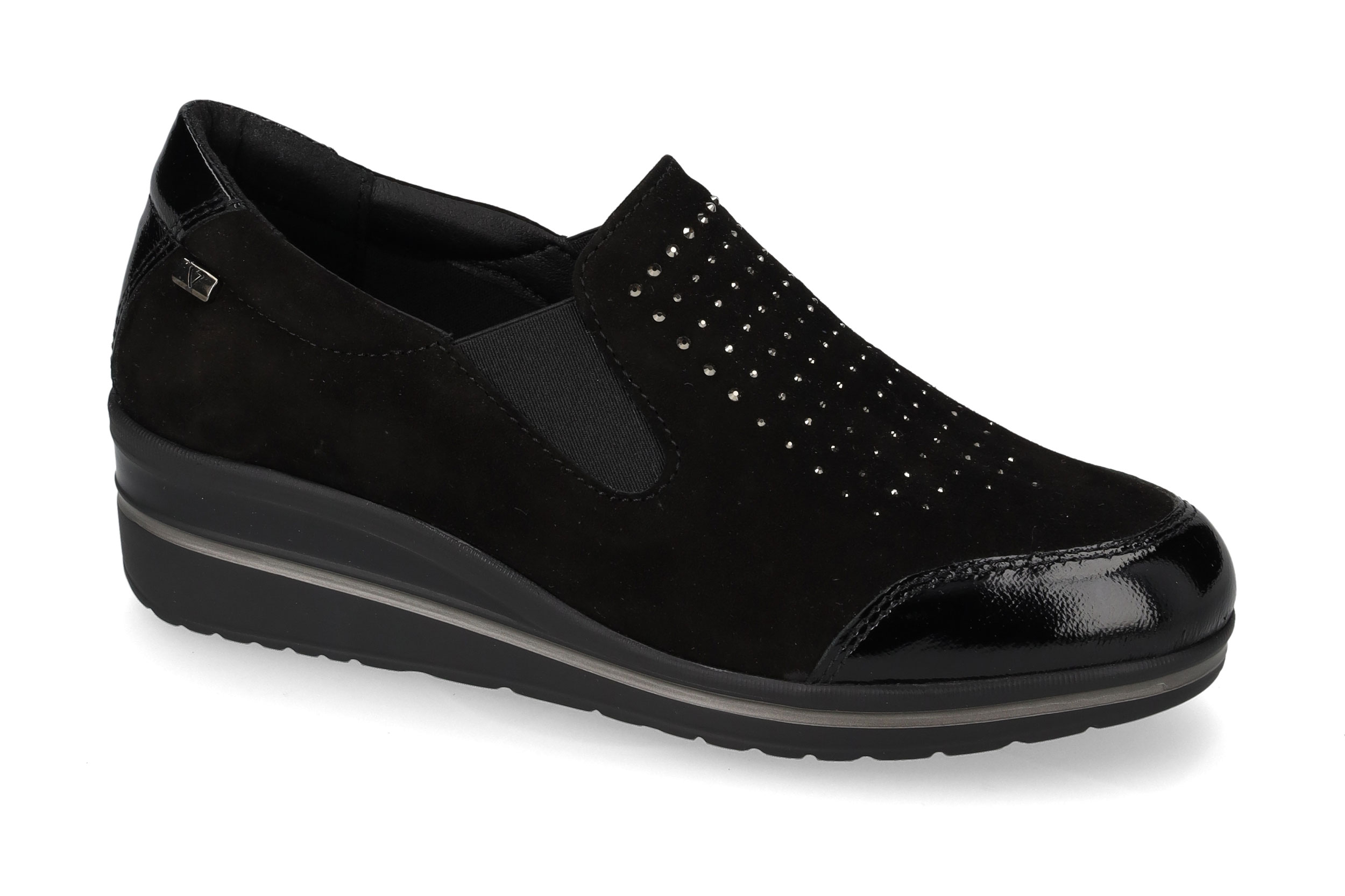 Sneaker Suede Nero VD213F