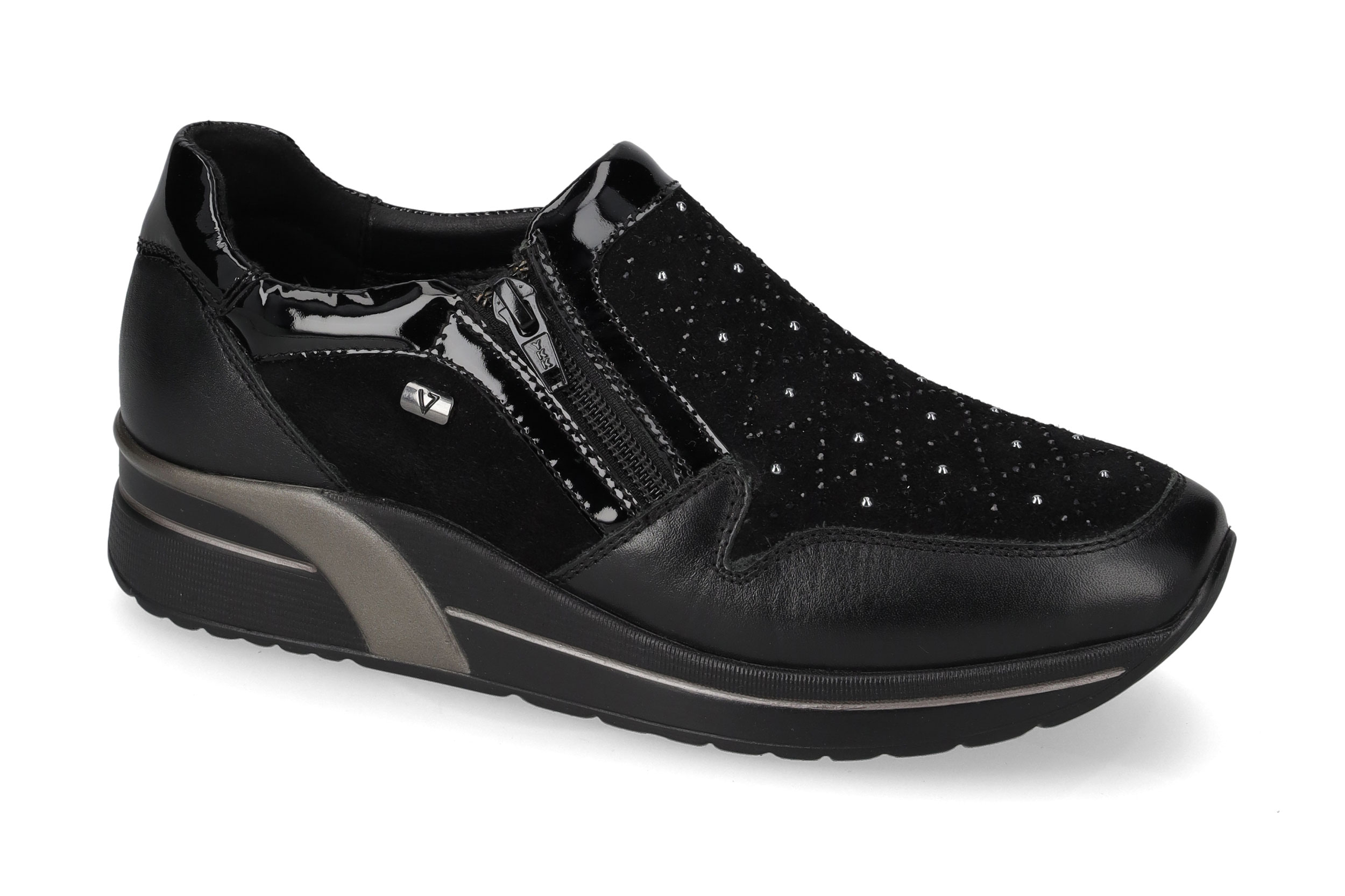 Sneaker Suede Nero VNF451W