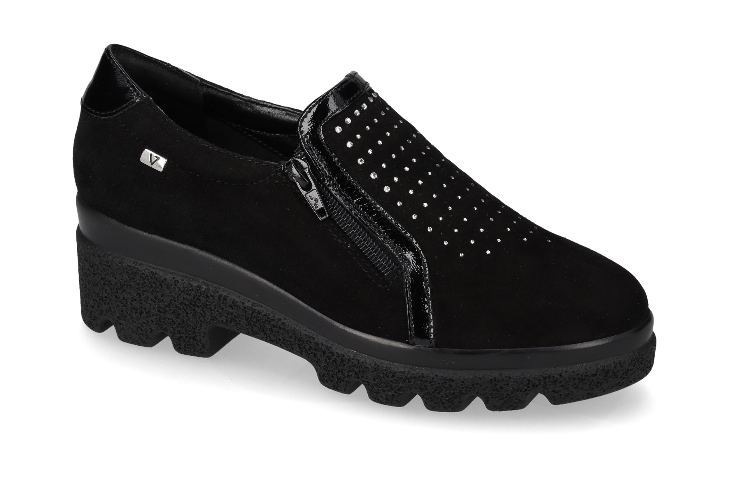 Scarpa Suede Nero VR104F