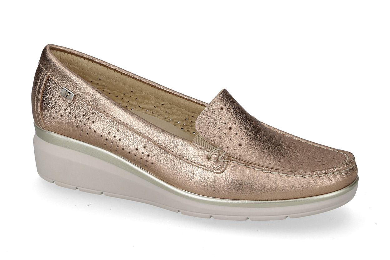 Mocassino Vitello Bronzo 11051