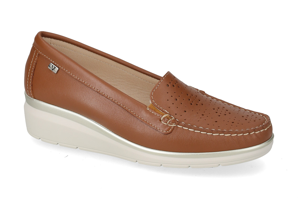 Mocassino Vitello Cuoio 11051