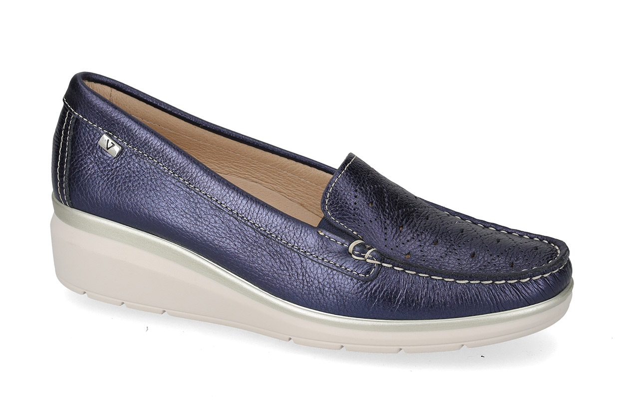 Mocassino Vitello Navy 11052