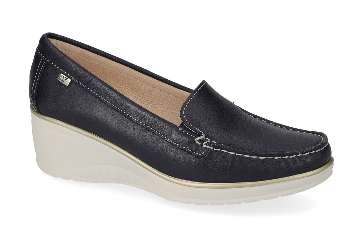 Mocassino Nappa Blu 11500