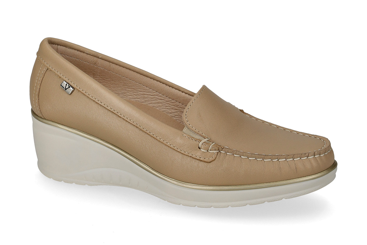 Mocassino Nappa Ecru 11500