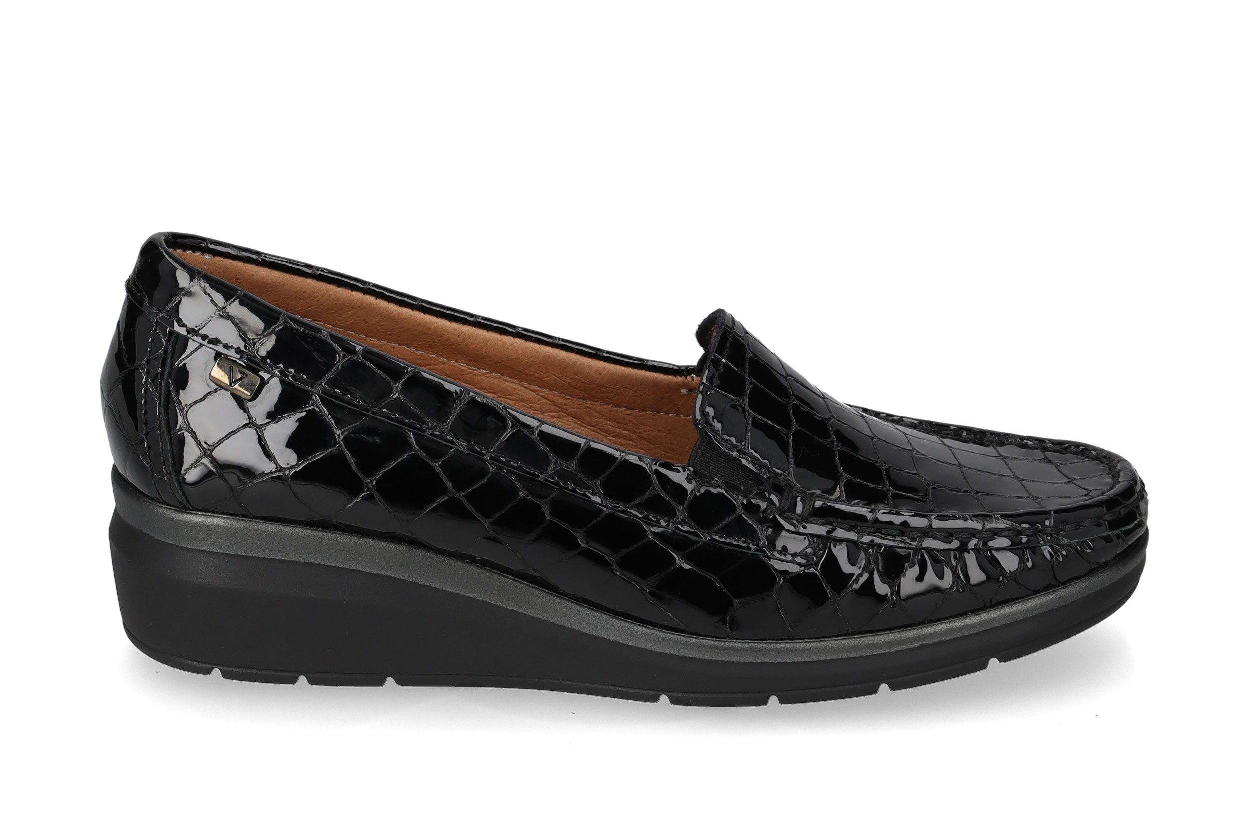 Mocassino Cocco Nero 11320A